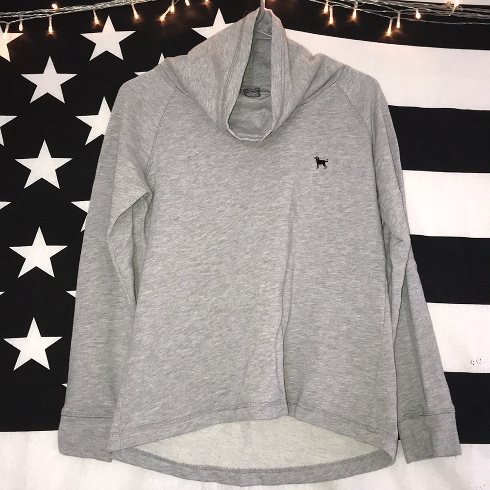 Black Dog funnel neck sweatshirt!!